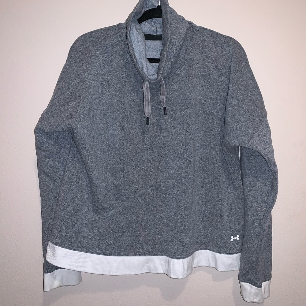 Under Armor Women’s Cowl Neck Hoodie Grey